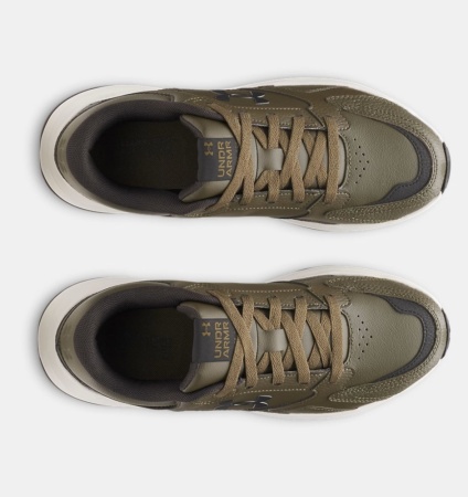 Кроссовки Edge LTHR Under Armour, цвет Expedition Green 3