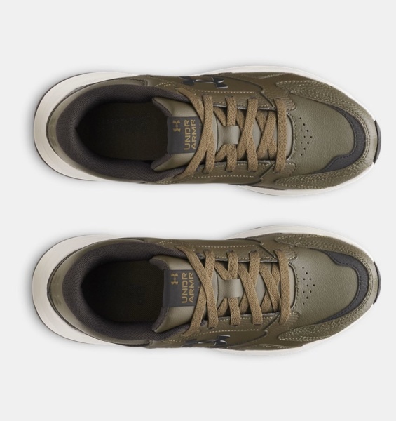 Кроссовки Edge LTHR Under Armour, цвет Expedition Green 3