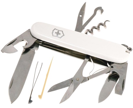 Нож перочинный Victorinox Climber белый 1.3703.7 2