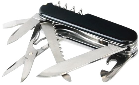 Нож перочинный Victorinox Huntsman черный 2