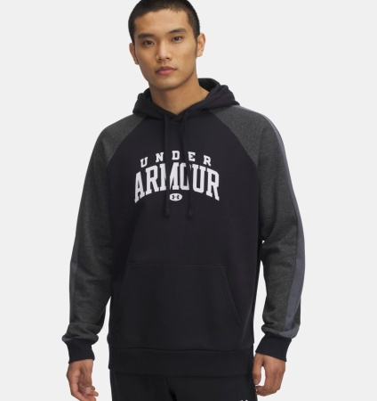 Толстовка M Rival Flc CB Under Armour, цвет Black Castlerock