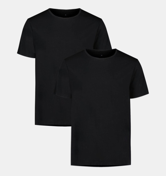 Футболки Men's Perf Cotton (2 pack) UA, цвет Black 3