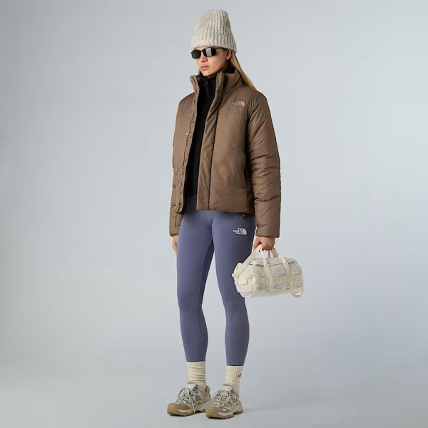 Куртка W Siurana TNF, цвет Mocha Brown Mushroom Grey 2