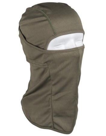 Балаклава тактическая MIL-TEC, цвет Olive (1 разрез)  (12110101)