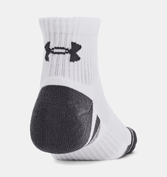 Носки Performance Cotton Qtr (3 пары) Under Armour, цвет White 3