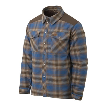 Рубашка Winter Warden Helikon, цвет Forest Blue Plaid