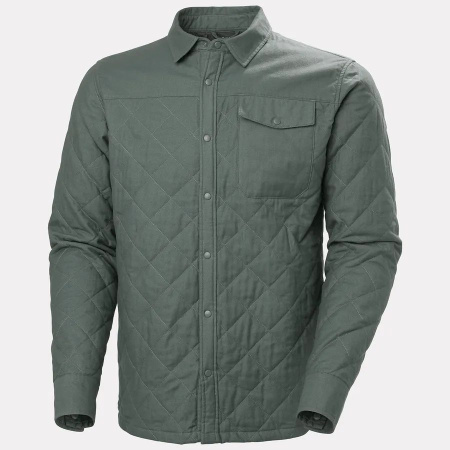 Рубашка ISFJORD INSULATED HH, цвет Grey Cactus 5