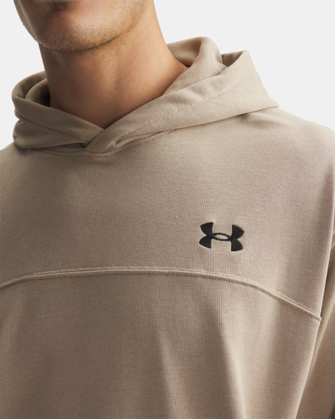 Толстовка M Rival LW Under Armour, цвет City Khaki Black 3