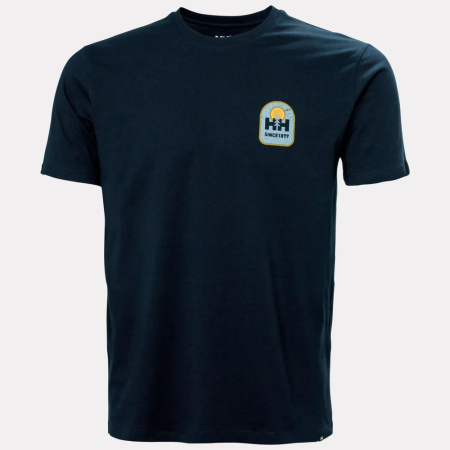 Футболка Massif Graphic HH, цвет Navy 5