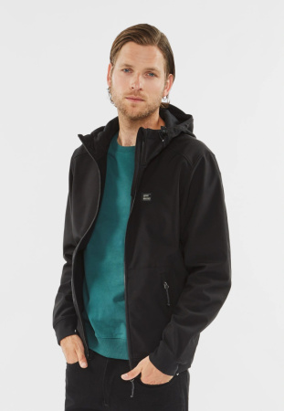 Куртка Ashore Softshell Vintage, цвет Black МОДЕЛЬ 3