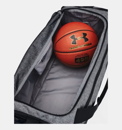 Сумка Undeniable Duffle 5.0 MD Under Armour, цвет Pitch Grey Black (58л) 4