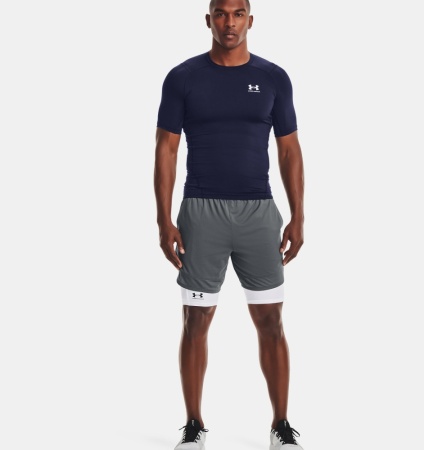 Футболка компрессионная HG Comp SS Under Armour, цвет Navy 3