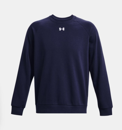 Толстовка Rival Fleece Crew Under Armour, цвет Blue 5
