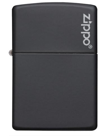 Зажигалка Zippo ZL Black Matte, цвет черный, матовый