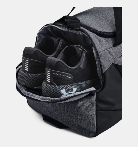 Сумка Undeniable Duffle 5.0 Under Armour, цвет Pitch Gray Medium Heather  Black (40л) 5