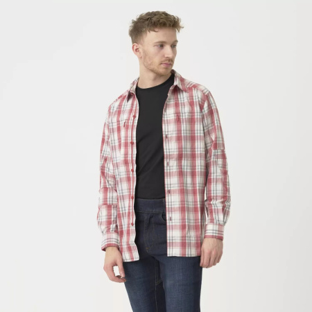 Рубашка Nylon Blend Helikon, цвет Red Plaid