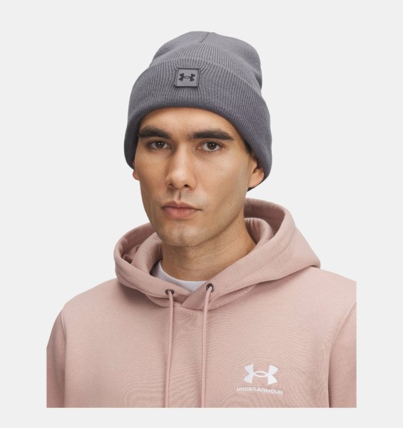 Шапка U Halftime Cuff Under Armour, цвет Castlerock 3