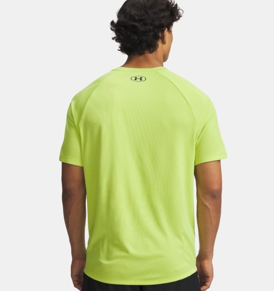 Футболка M Tech Textured Under Armour, цвет Hyper Green 2