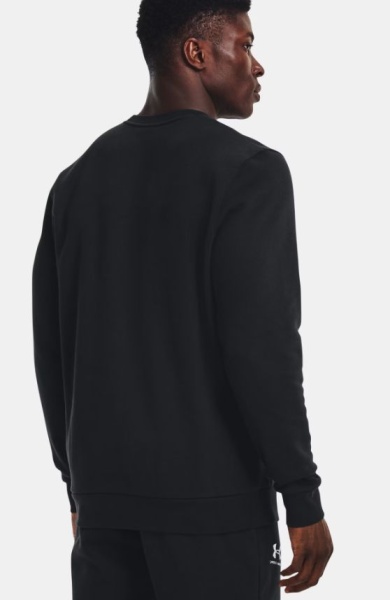 Толстовка Essential Fleece Crew Under Armour, цвет Black 2