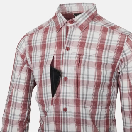 Рубашка Nylon Blend Helikon, цвет Red Plaid 13