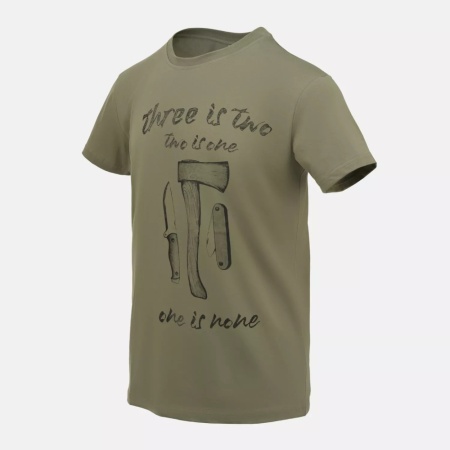 Футболка One is none Helikon, цвет Olive Green