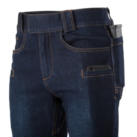 Джинсы Greyman Tactical Slim Helikon, цвет Dark Blue SP-GJS-DD-31 5