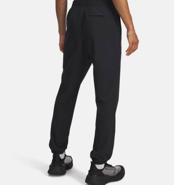 Брюки M Vibe Woven Under Armour, цвет Black Racer Red 2