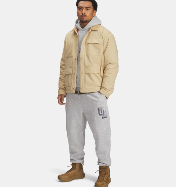 Толстовка Icon Flc Graphic Under Armour, цвет Grey 3