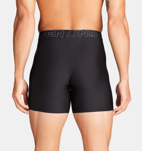 Трусы Men's Performance Tech Mesh 6 (3 pack) UA, цвет Black 2