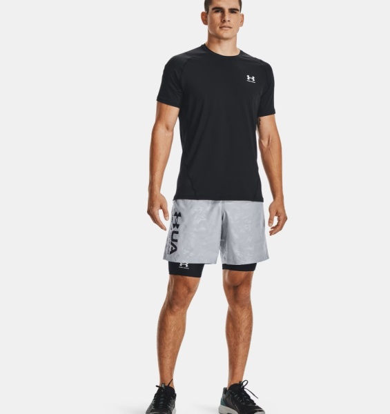 Шорты HeatGear Base Long Under Armour, цвет Black 3