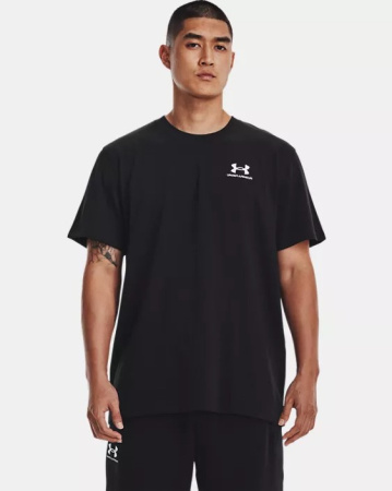 Футболка Logo EMB Heavyweight Under Armour, цвет Black