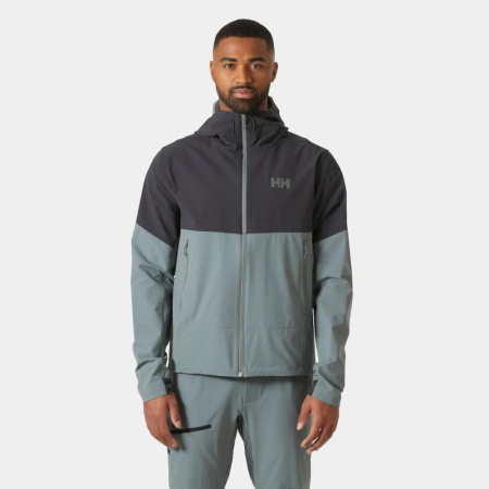 Куртка BLAZE HOODED SOFTSHELL HH, цвет Grey Cactus