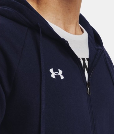 Толстовка Rival Fleece FZ Under Armour, цвет Blue 4