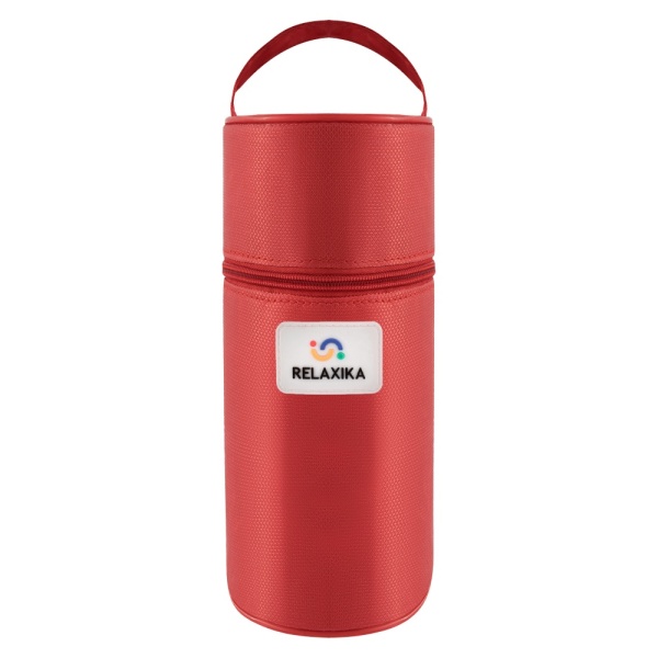 Термос Relaxika 102 (1 л) в термочехле, стальной 11