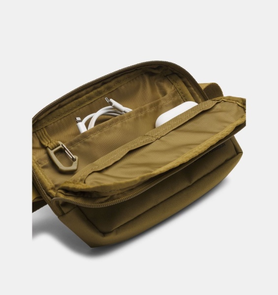 Сумка поясная U Essential Crossbody UA, цвет Canteen Green Black  3