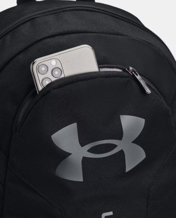 Рюкзак Hustle Lite Under Armour, цвет Black Pitch Grey (26,5л) 3