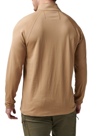 Толстовка Stratos 1 4 Zip 5.11 Tactical, цвет Сoyote 4