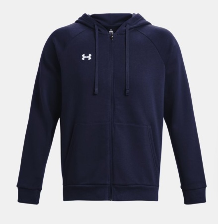 Толстовка Rival Fleece FZ Under Armour, цвет Blue 5