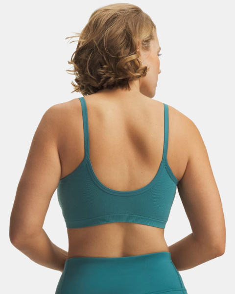 Топ W Seamless Cotton Low Under Armour, цвет Rack Green Arden Green 8