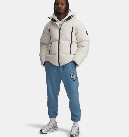 Брюки M Icon Flc Graphic Under Armour, цвет Blue Smoke 3