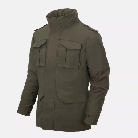 Куртка Covert M-65 Helikon, цвет Taiga Green 2