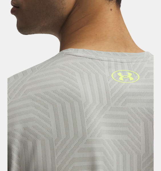 Футболка Tech Vent Geotessa Under Armour, цвет Hydro Green 3
