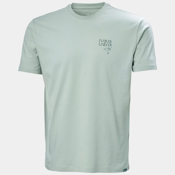 Рубашка Поло F2F TEE 2.0 HH, цвет Green Mist  4