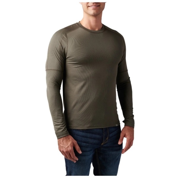 Пуловер Лонгслив Tropos Baselayer LS Top 5.11 Tactical, цвет Ranger Green 2