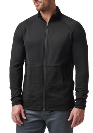 Толстовка Stratos Full Zip 5.11 Tactical, цвет Black 5
