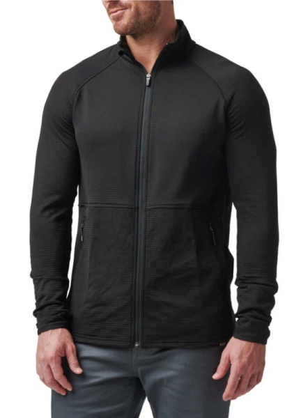 Толстовка Stratos Full Zip 5.11 Tactical, цвет Black 5