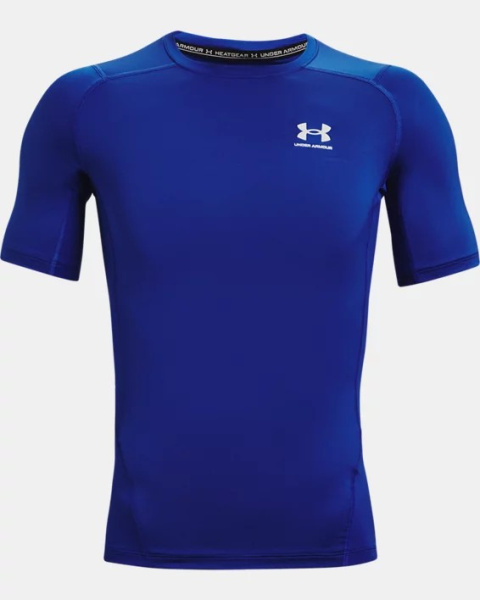 Футболка компрессионная HG Comp SS Under Armour, цвет Blue 5