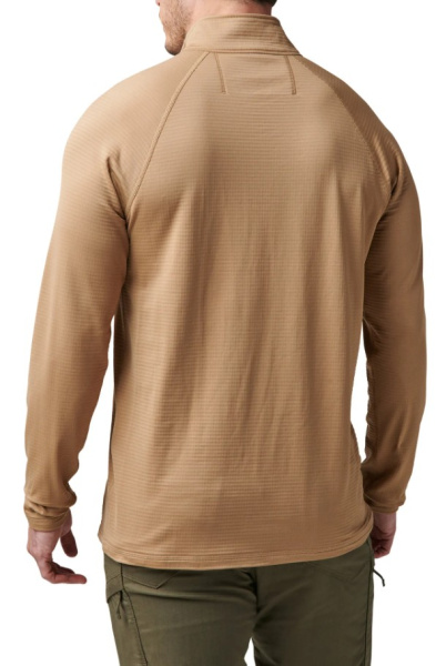 Толстовка Stratos 1 4 Zip 5.11 Tactical, цвет Сoyote 4