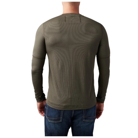 Пуловер Лонгслив Tropos Baselayer LS Top 5.11 Tactical, цвет Ranger Green 3