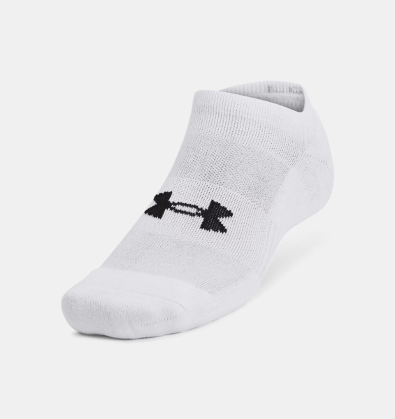 Носки U UA TC No Show (3 пары) Under Armour, цвет White 2
